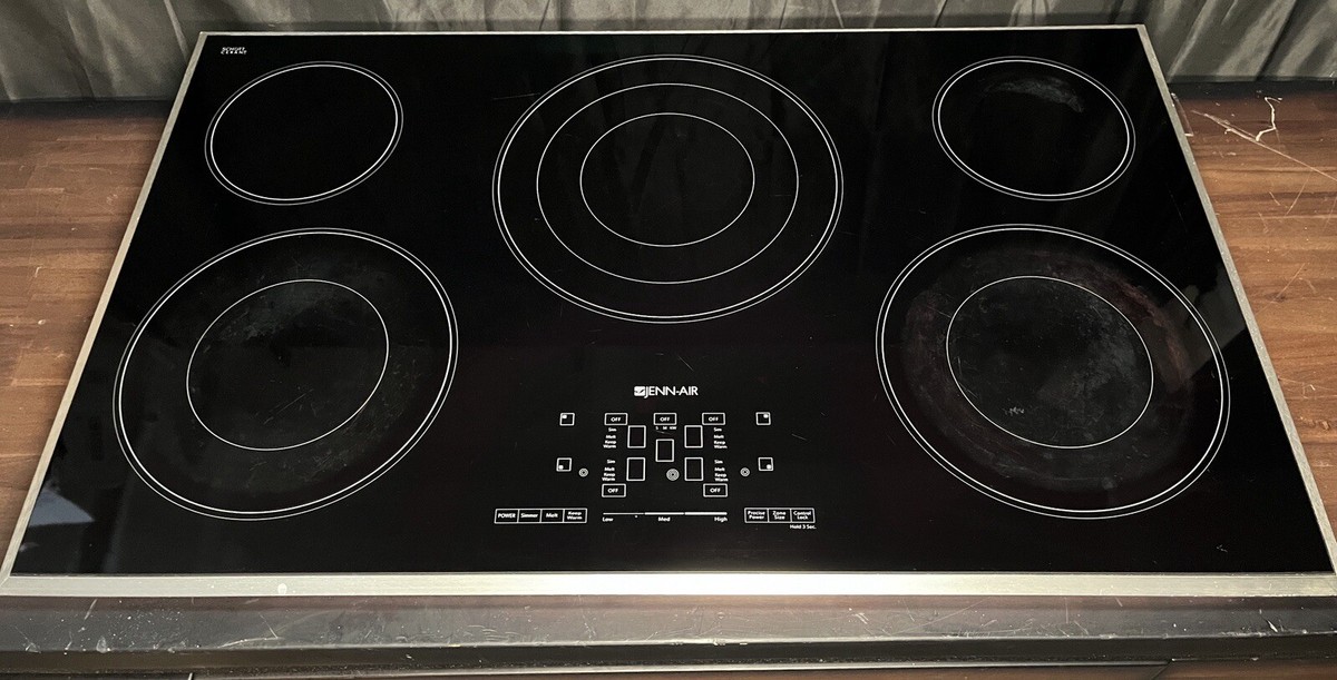 Jenn Air 36 Inch Electric Cooktop with 5 Radiant Elements | eBay