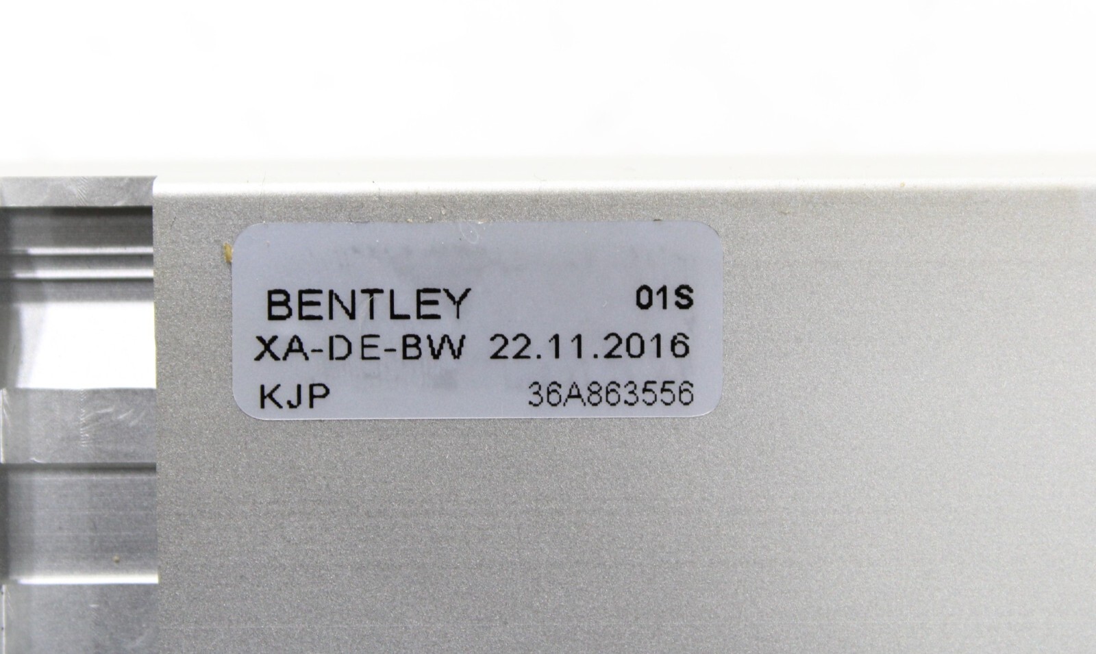 2017-2020 BENTLEY BENTAYGA TRUNK CARGO RIGHT SIDE FLOOR SLIDING RAIL W/ HOOK OEM