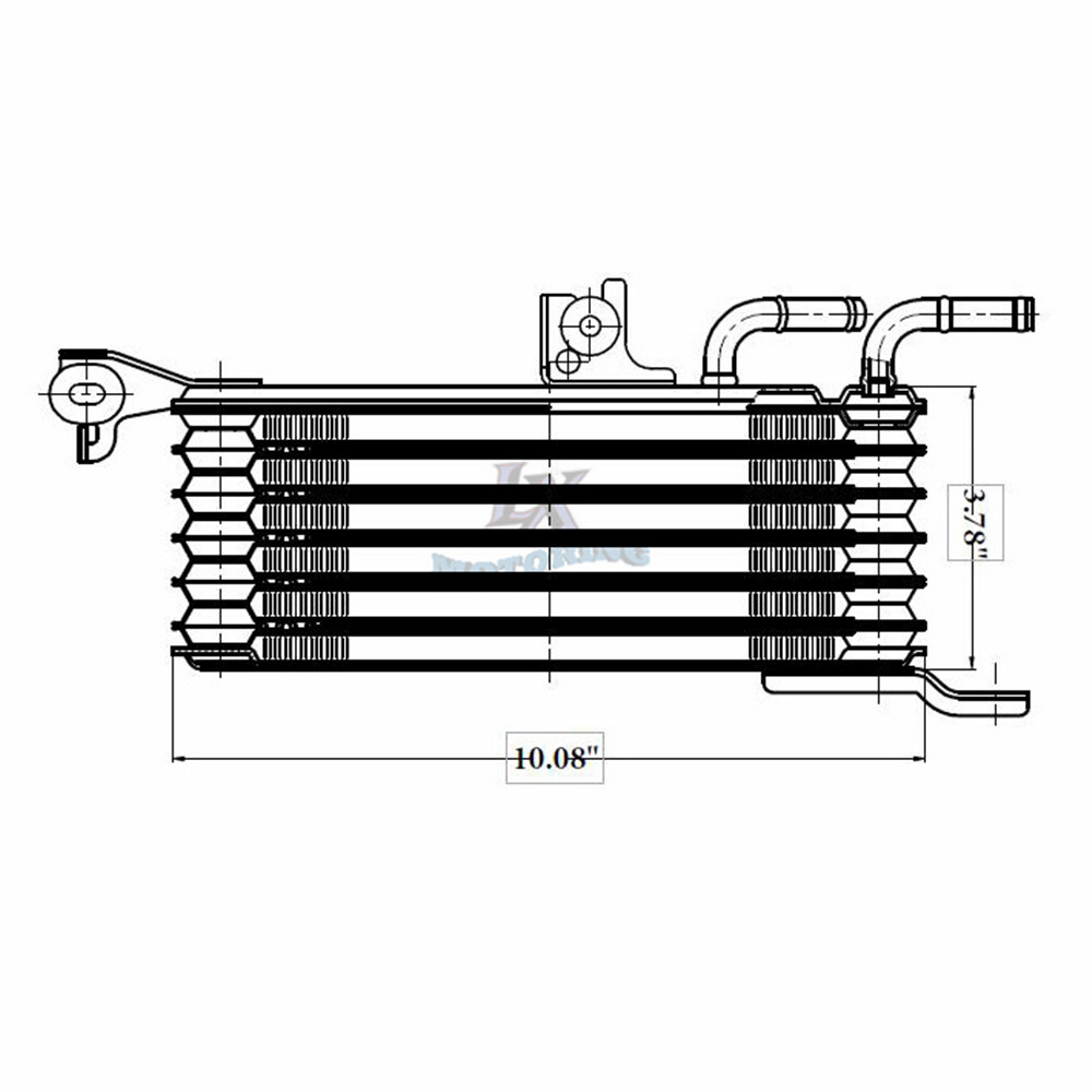 Transmission Oil Cooler for Lexus 20102020 GX460 Off Road pkg 1URFE