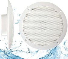 PQN Audio Waterproof Slim Speakers 5" - Campers RV Hot Tub Boat Wall - LAST PAIR