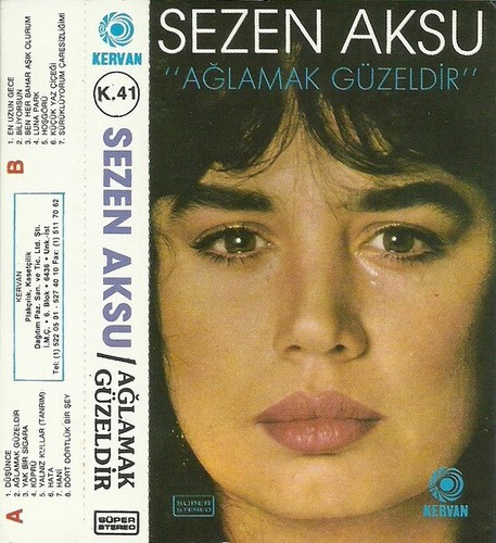 Sezen Aksu – Ağlamak Güzeldir (1987) CASSETTE Turkish Music "New" - Picture 2 of 2