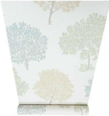 Glitter Tree Pastel Cream Teal Green Olive Gold Feature Vinyl Wallpaper Grandeco Ebay