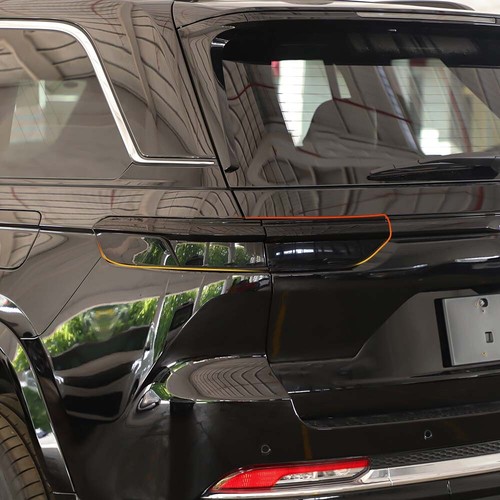 Smoked Black Rear Tail Light Lamp Guard Cover Trim for Jeep Grand Cherokee 2021+ - Bild 4 von 20