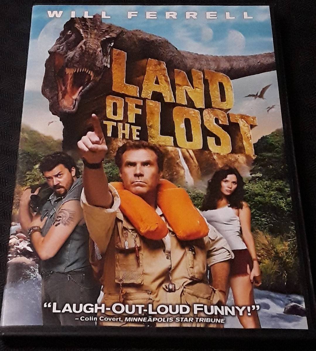 Land of the Lost DVD Movie 2009 Comedy Will Ferrell Dinosaurs 