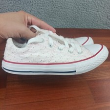 Converse Girl's CTAS Madison OX LIGHT PINK/Driftwood Sneakers - Size 1