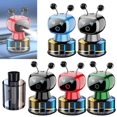 Smart Robot Car Aroma Diffuser , Car Automatic Spray Supplemental Liquid 50ml