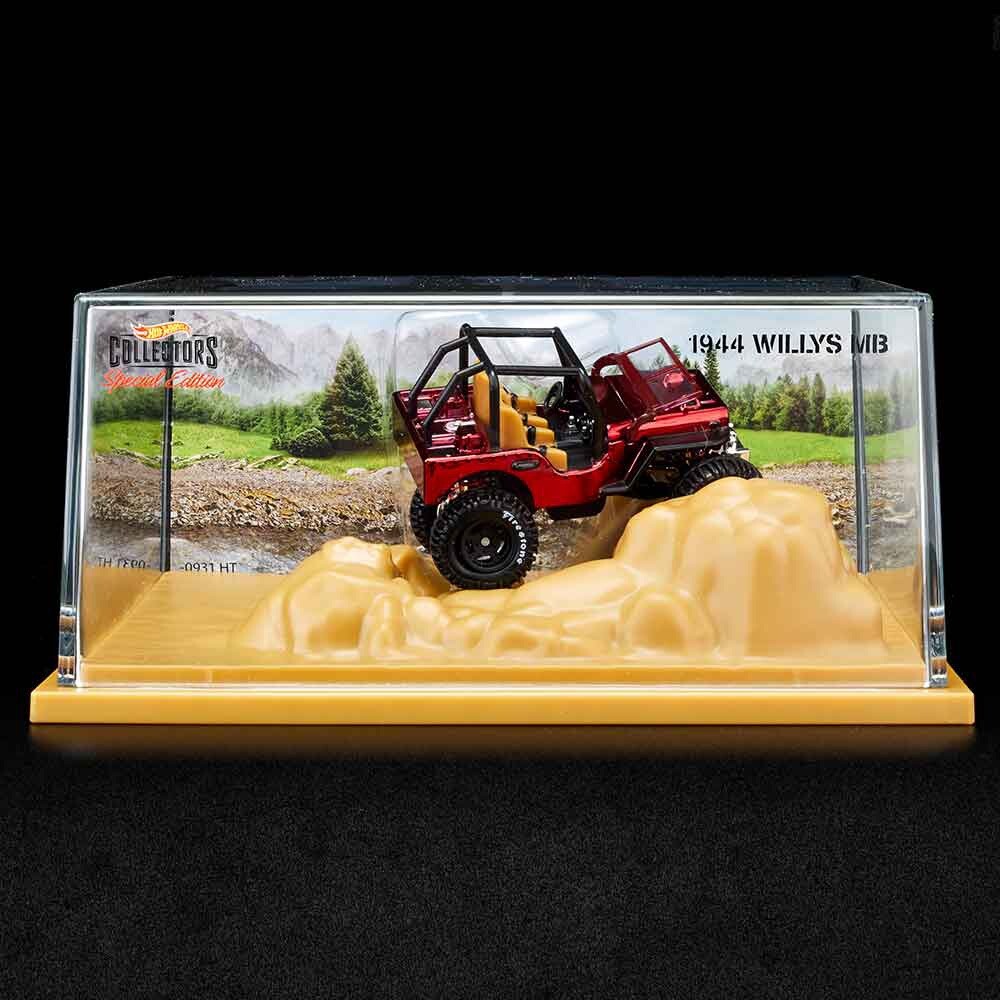 Hot Wheels Special Edition 1944 WILLYS MB Rock Crawler Jeep RLC