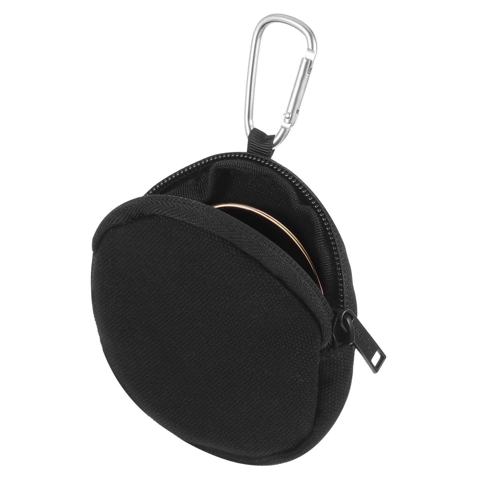 Portable Ring Organizer Case with Anti-Lost Keychain, Portable Traveling Jewe...