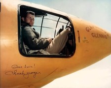 Captain Chuck Yeager In Bell X-1 Cockpit Glamorous Glennis 8x10 PHOTO PRINT