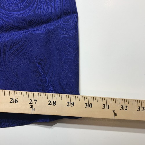 Talbots Skirt Womens Size 10 Blue Paisley 100% Silk Maxi Swing Elegant Occasions - Picture 13 of 13