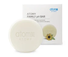 Atomy Family pH Bar Mild Soap Children Adult Moist Skin Natural Soothe 100g NEW