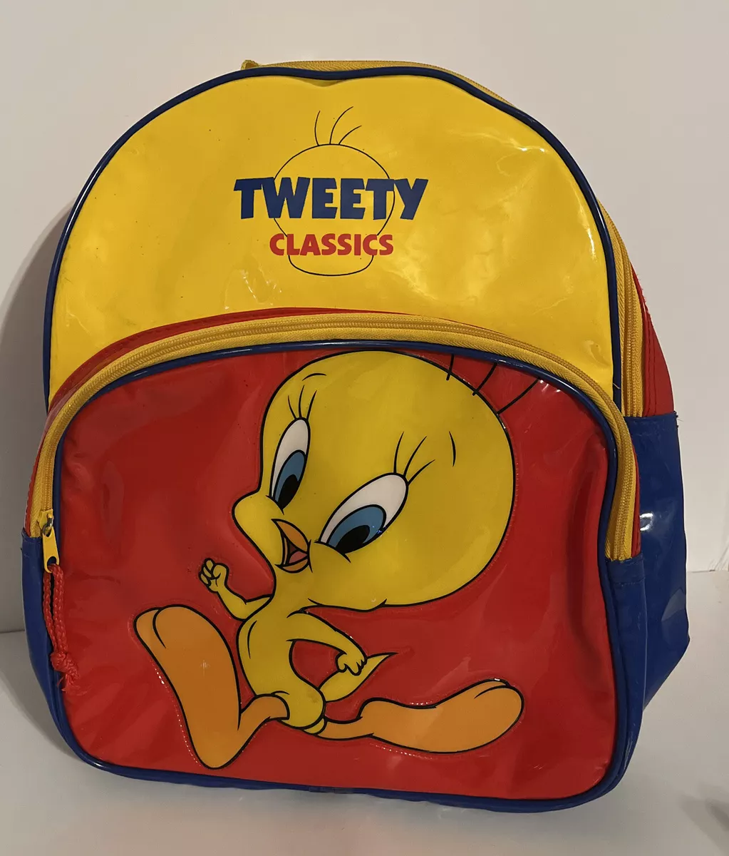 Vintage 90s Tweety Bird Backpack Bag Looney Tunes | eBay