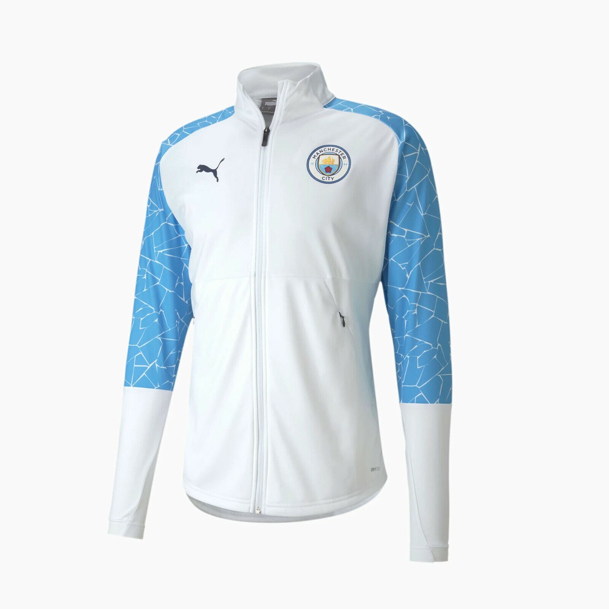 Puma Manchester City FC Stadium Soccer Jacket 758033 08 Men's Size