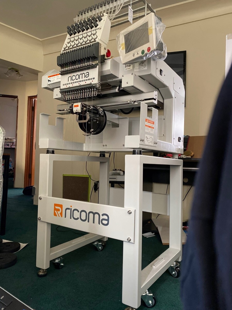 Ricoma MT1501 Single Head Embroidery Machine - 15 needle | eBay
