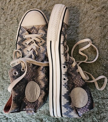 Converse Chuck Taylor X Missoni Hi Top Sneakers Egret Multi