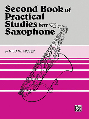 ''SECOND BOOK OF PRACTICAL STUDIES FOR SAXOPHONE'' MUSIC BOOK 2-BRAND NEW ON SALE!