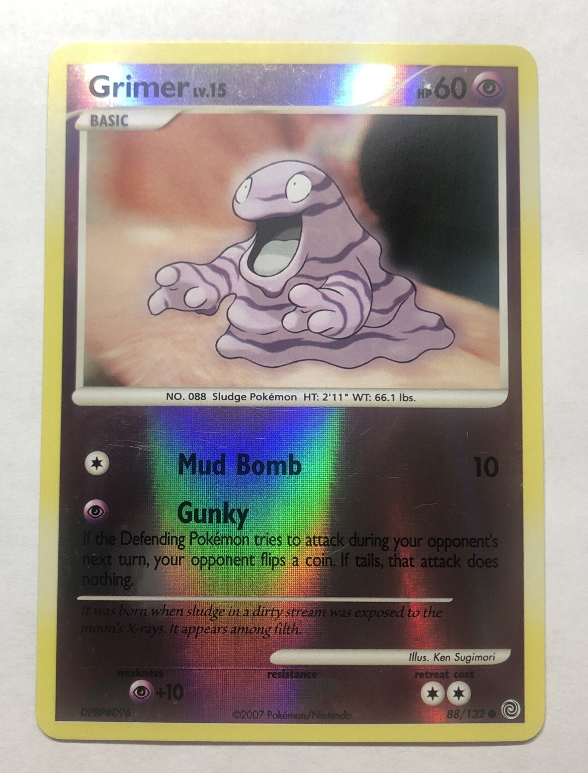 Grimer 88/132 Secret Wonders Reverse Holo