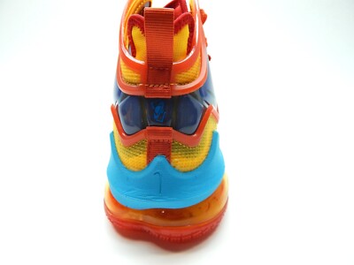 Nike LeBron 19 Uniform Hook Sneakers Mens 8.5 Mantra Orange Blue Fury DC9338-800 Nike LeBron 19 Uniform Hook DC9338-800 Release Date - SBD main image 4