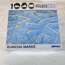 Funwares Jigsaw Puzzle 1000 Piece Buncha Masks