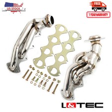 Ltec Shorty Headers For Ford F150 04-10 5.4l V8 Xl Xlt Fx4 Lariat Triton 304ss