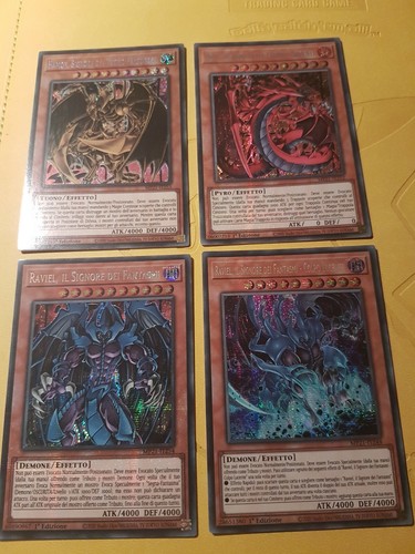 YUGIOH! DIVINITÀ EGIZIE - BESTIE SACRE- URIA- HAMON -RAVIEL - MP21 - ITALIANO - Foto 9 di 10