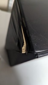 Nintendo Power Glove Salesman Rep Black Travel Case NES Rare HTF READ! LOOK! 