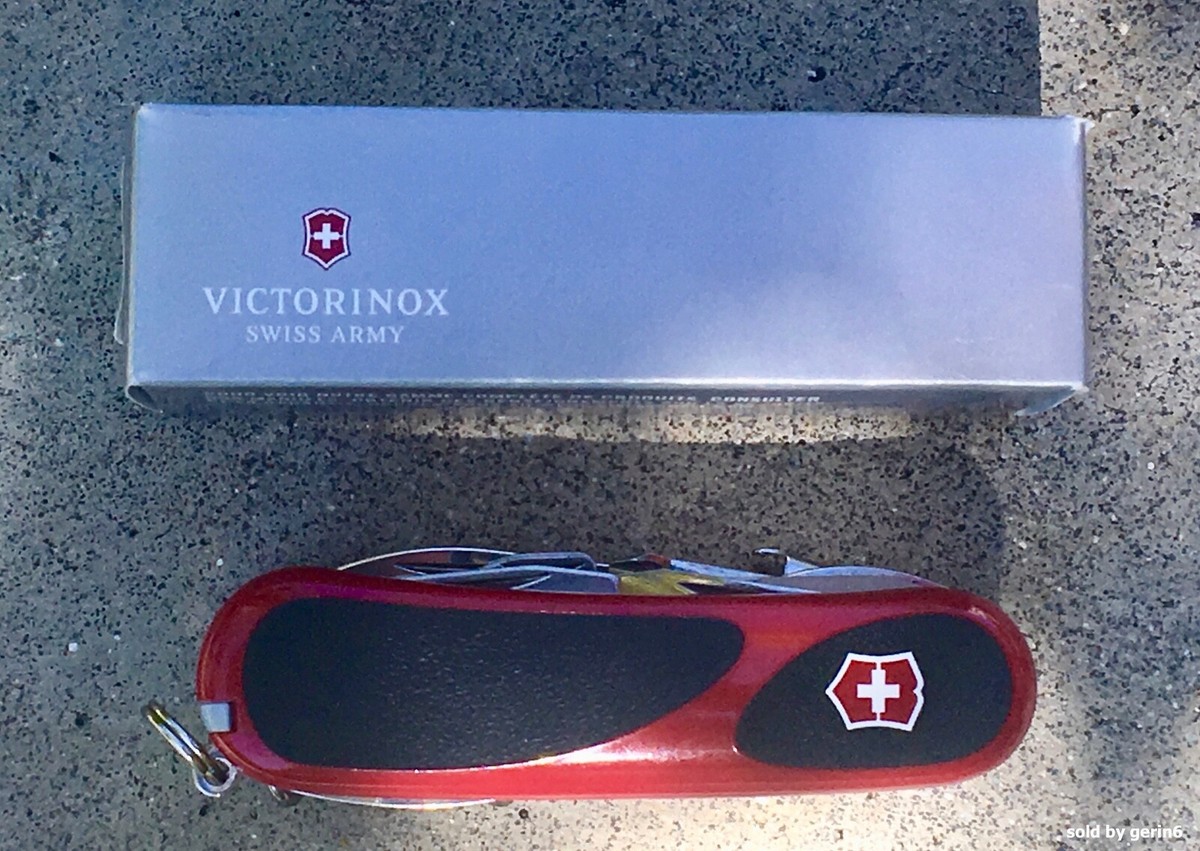 Couteau Suisse Victorinox Evolution S557 SC - 21 Outils, Manche En Bois, Rouge, Neuf Référence 2.5223.SC