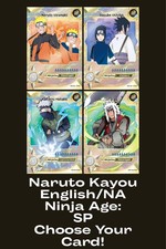 Naruto Kayou English/NA Ninja Age: SP Choose Your Card!