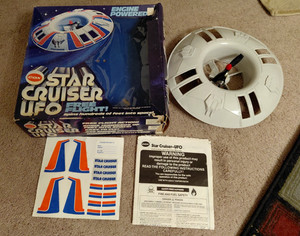 VINTAGE 1978 COX STAR CRUISER UFO ENGINE POWERED w ORIGINAL BOX