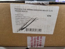 Pokemon Sword & Shield Darkness Ablaze Elite Trainer Box ETB Sealed Case