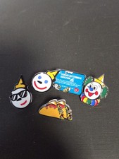 FULL SET JACK IN THE BOX ANNIVERSARY PINS LIMITED EDITION