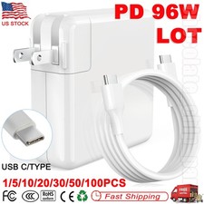 LOT 96W USB-C Power Adapter Type C Charger For MacBook Pro 16'' 15'' 2016-2019