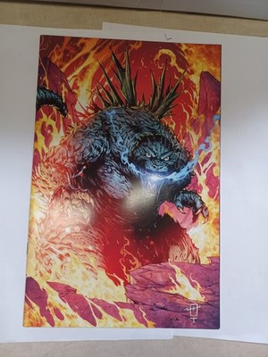 Godzilla in Hell #1 Uribe Virgin NYCC Ltd 500 (IDW 2025 10th Anniversary Reprint