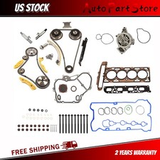 Timing Chain Kit for GM Ecotec 09-16 2.0L 2.4L  head spacer bolt Gear Water Pump