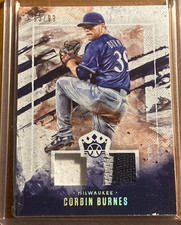 2019 Panini Diamond Kings Corbin Burnes Dual Relic Patch /99 #DMS-CB