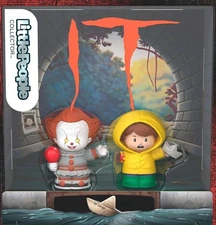 IN HAND NEW STEPHEN KING'S IT Mattel Little People Collector PENNYWISE GEORGIE