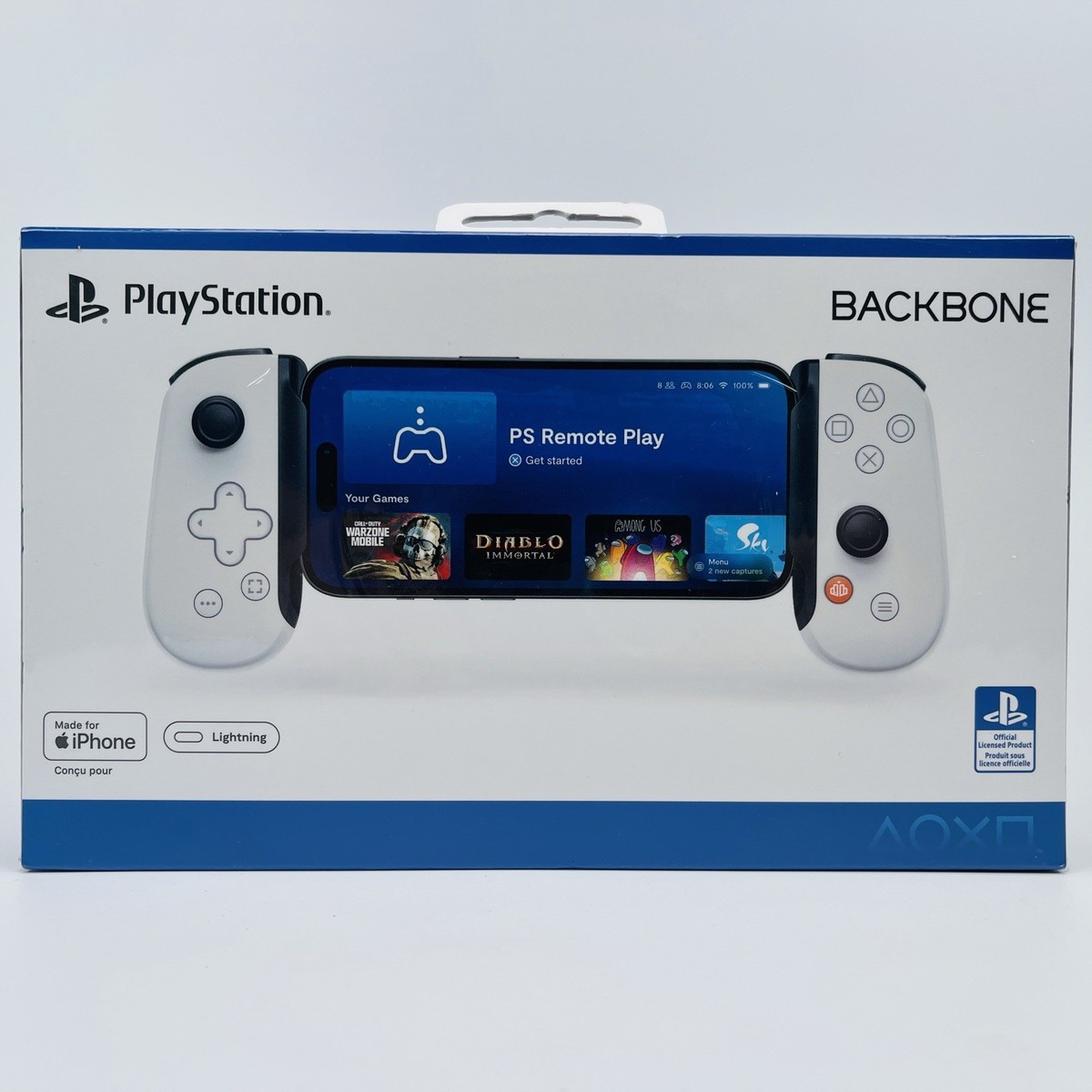 Backbone One PlayStation Lightning Mobile Gaming Controller