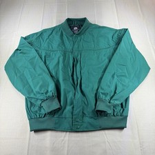 Blair Jb Vintage Bomber Jacket Men?s Size Large Color Green Winter Wear Style