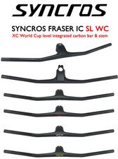 Manubrio integrato -20° Syncros Carbon IC SL WC 740-780mm MTB bici corsa