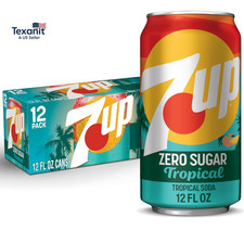 Tropical Zero Sugar Soda, 12 Fl Oz Cans, 12 Pack