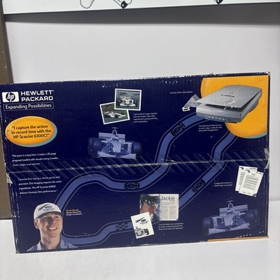 RARE - HEWLETT PACKARD HP SCANJET 6300Cse Color Scanner