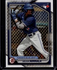 2024 Bowman #BP-142 Arjun Nimmala Prospects