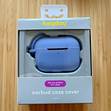 heyday AirPods Pro 3rd Generation Silicone Case with Clip - Periwinkle Blue