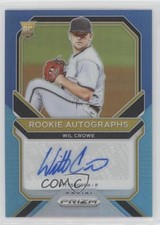 2021 Panini Prizm Rookie Blue & Carolina 1/25 Wil Crowe #RA-WI Auto u6m