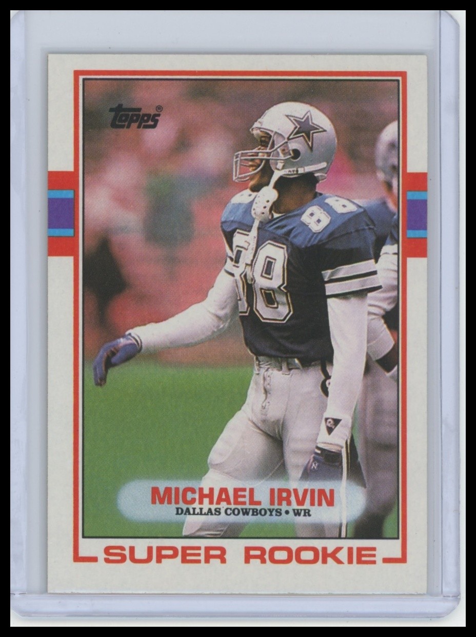 1989 Topps #383 Michael Irvin