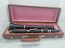 Vintage musical instrument Clarinet USSR for repair or restoration original box