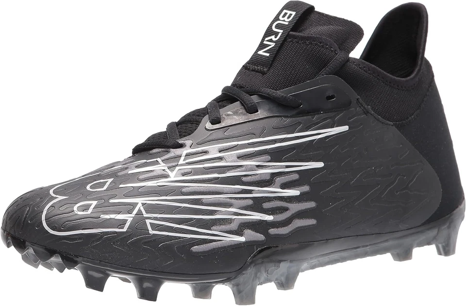 Men's BurnX3 Lacrosse Cleats - Size 4.5, Superior Traction for Peak Performance — 第 3/4 张图片