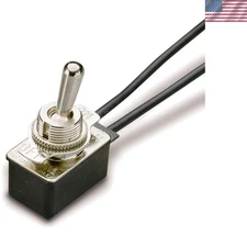 Durable GSW-18 Heavy-Duty Electrical Toggle Switch - 8 A/125 V, Gold Standard