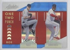 2020 Panini Absolute One Two Punch Blue Eduardo Rodriguez Chris Sale #OTP8 0a3
