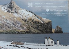 TAAF Carte De Voeux 2011 Avec Timbre